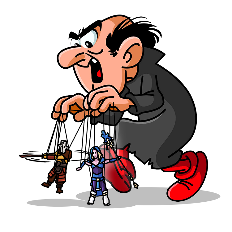 Gargamel League Logo